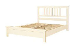 Кровать из массива Лаура, слоновая кость