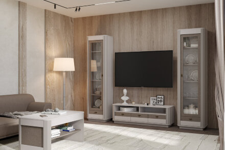 Модульная гостиная Фантазия, Кашемир патина (Композиция 2) 