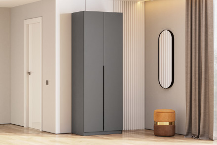 Шкаф &quot;ШК 5&quot; (800) графит серый 