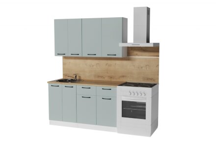 Кухонный гарнитур Лиора медиум, 140 см 