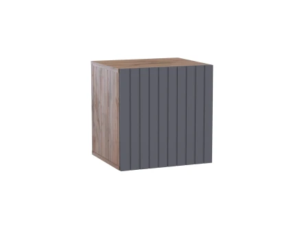 Шкаф навесной Ливерпуль, вотан/графит софт  